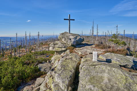 Gemeinde Neureichenau Landkreis Freyung-Grafenau Plöckenstein (Dirschl Johann) Deutschland FRG